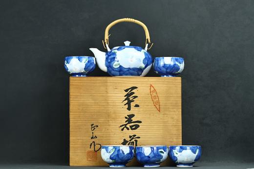青花茶具一壶五杯 商品图0