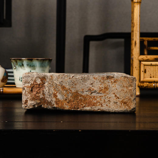 令长大泉五千二千石饕餮纹古砖制砚 商品图4