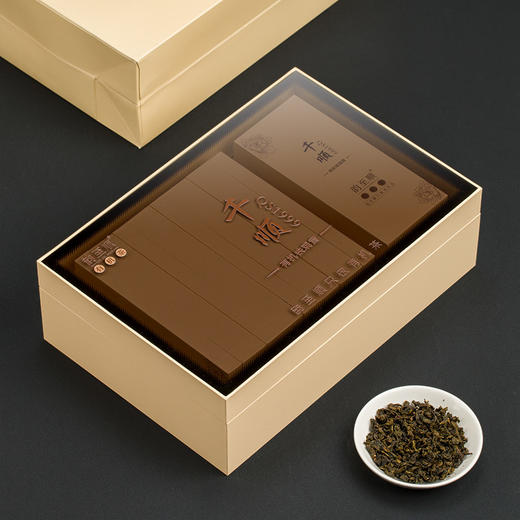 【千顺 QS1999整件】批发 韵至顺 有机乌龙茶 有机铁观音 千顺  597.6克/件（ 99.6克/盒*6盒)送手提袋6个 商品图1