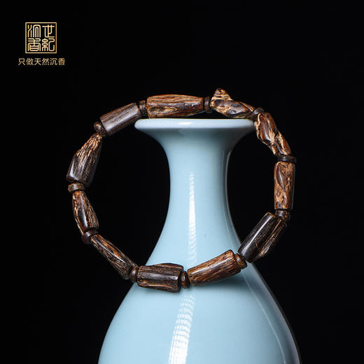天然都蓬沉香随形手串 沉水级 5.2克 SP11172 商品图0