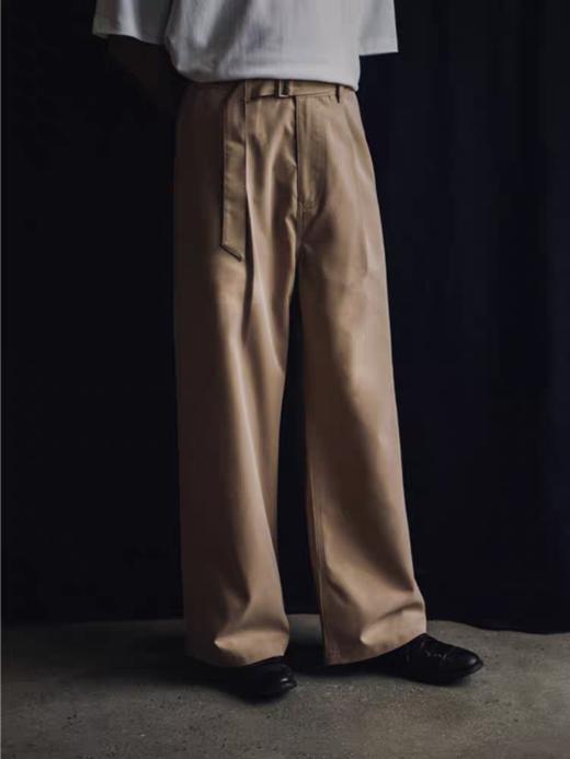 SUPERTOFU(SPTF)/RC-SS25-P031/宽松直筒长裤 商品图2