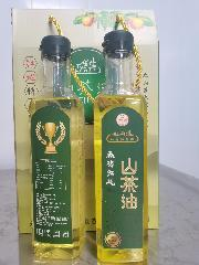 江垅 塑胶瓶精炼  纯茶油 500ml*2瓶
