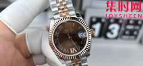 Rolex劳力士GS日志型系列 女款31mm 日志31系列 咖啡罗马面 女士腕表 搭载改Cal.2236