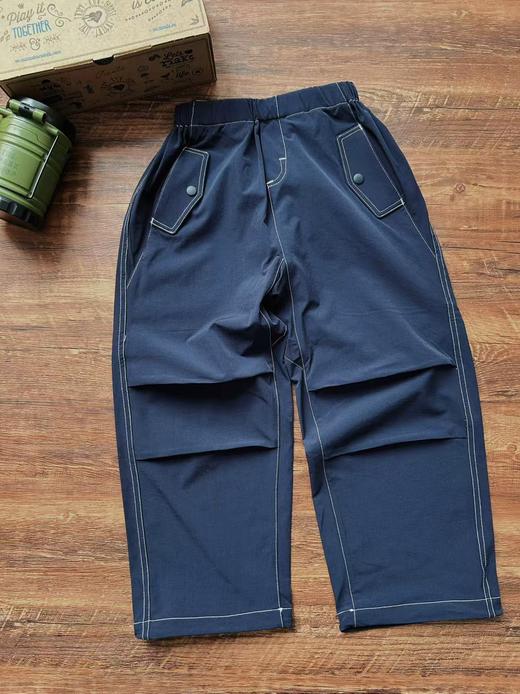 2025春季男女儿童山系户外露营休闲凉感速干耐磨宽松伞兵长裤！ 商品图2