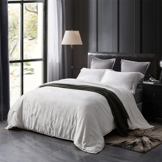 提花蚕丝春秋被—洛菲白（YI）W924132411039 商品图4