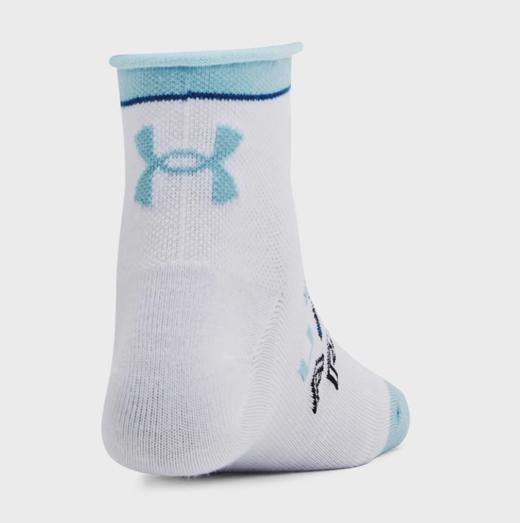 【双十一专享11.12】安德玛UA Essential女子训练跑步短筒袜-3双装低筒袜1384025-103 商品图3