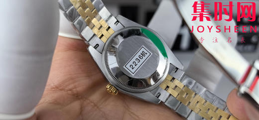 Rolex劳力士GS日志型系列 女款31mm 日志31系列 间金绿盘钻面 女士腕表 搭载改Cal.2236 商品图4