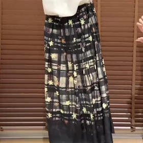 【预售7天】良木礼真丝碎花半裙（0719）