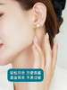 【天猫同款】悦甄 18k金澳白珍珠耳夹8-9mm 格调 商品缩略图3