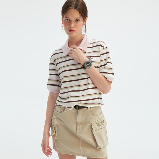 【大都会】TeenieWeenie小熊POLO衫T恤女2025秋季新款女装 商品图1