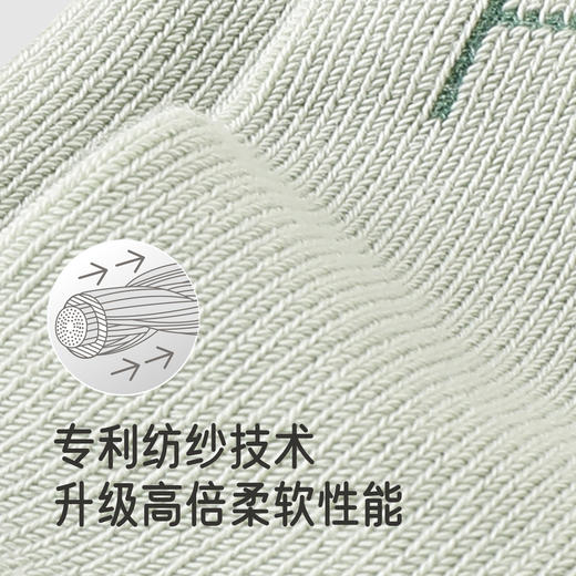 【商场同款】英氏婴儿袜子7A抗菌小宝宝四季短袜柔软地板袜2双装 商品图1