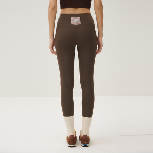 谜底瑜伽裤女2025秋季新品超弹高腰塑形原创印花九分裤253MK1166 商品图2