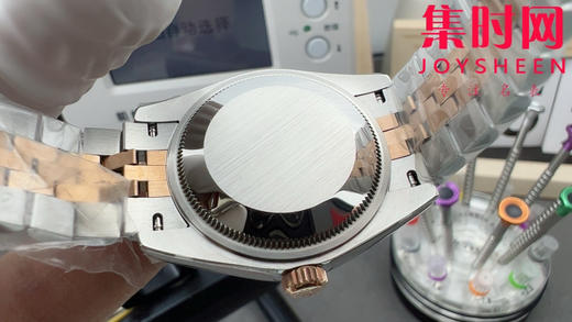 Rolex劳力士GS日志型系列 女款31mm 日志31系列 间玫金紫盘 女士腕表 搭载改Cal.2236 商品图4
