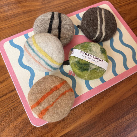 尼泊尔进口手工羊毛毡精油皂 喜马拉雅植物精油皂瑜伽清爽保湿皂 商品图3