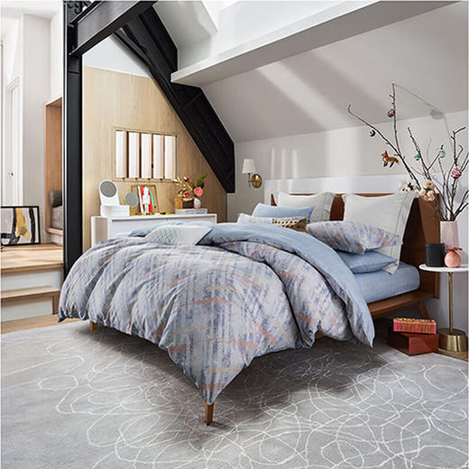 梦洁家纺 纯棉印花四件套-绮梦清歌 商品图1