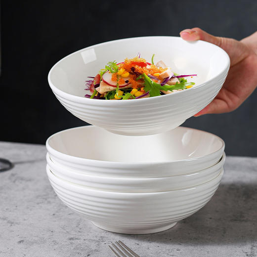 出口日本7英寸深盘霜月碗 6个一组 商品图4