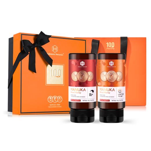 荷塔威UMF5+麦卢卡蜂蜜 * 340g挤压蜜 & 混合挤压蜜 * 340g/瓶 礼盒 轻巧挤压 便捷 精致礼盒 商品图0