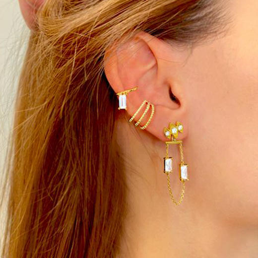 订购8周到｜MYA-BAY-CAMDEN-金色 单只 耳廓夹［比利时设计师］ 商品图1