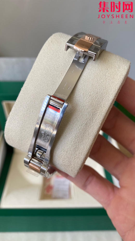 劳力士GS日志31系列 女款日志31mm 间金花朵盘 女士腕表 2236机 新品劳力士女款蚝式日志型腕表31mm 到货 商品图6