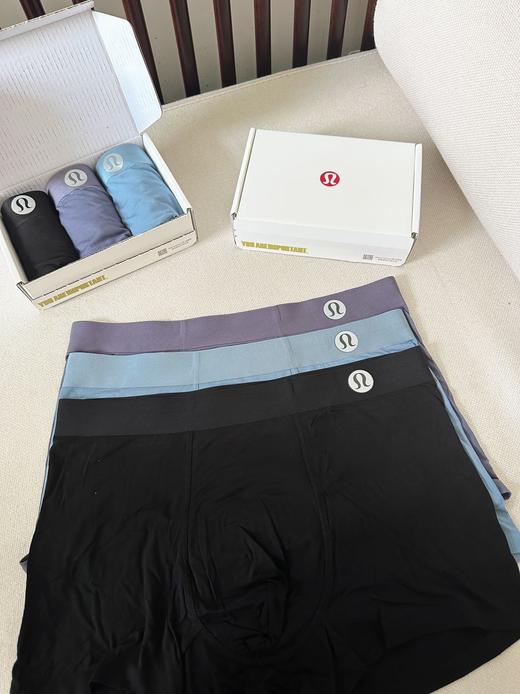 Lu三条装莫代尔无痕男士内裤 商品图1