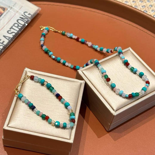 纯原莫妮卡Monica Vinader宝石串珠项链手链062608 商品图4