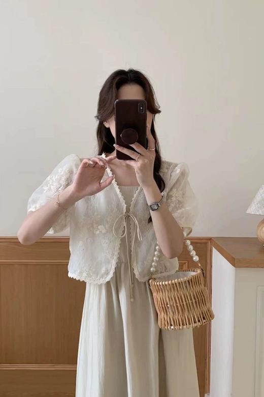 Stay2Weeks 新中式薄款开衫外搭配吊带裙 20692 商品图5