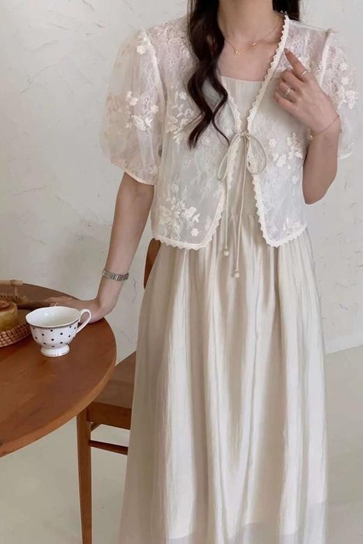 Stay2Weeks 新中式薄款开衫外搭配吊带裙 20692 商品图1