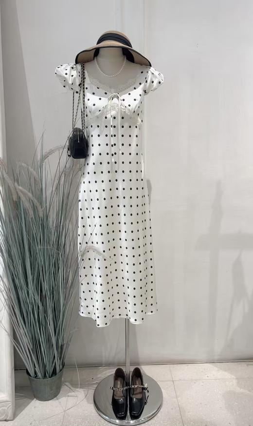 【门店同款】ENJOY夏季“夏日番情”梦露波点长裙 163193599 商品图0