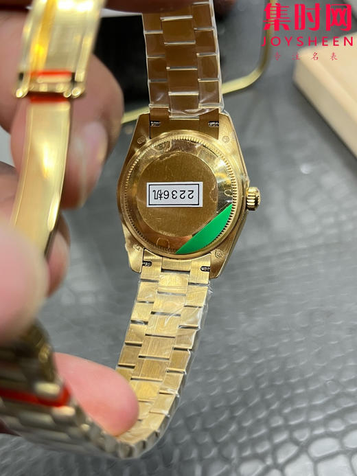 Rolex劳力士GS日志型系列 女款31mm 日志31系列 全金款 女士腕表 搭载改Cal.2236 商品图6