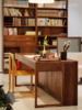 【麓家具】有福公文桌 黑胡桃木 樱桃木 商品缩略图1