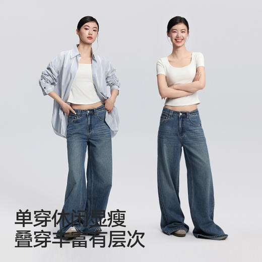 内茵带胸垫短袖T恤女凉感夏季内搭外穿遮副乳上衣86212 商品图4