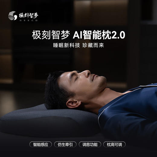 极刻智梦 AI 智能枕 2.0 Q8 商品图0
