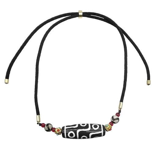 【敦煌民族风九眼天珠项链】民族风 男士项链新款高级感配饰新中式复古 配饰男女同款 商品图6