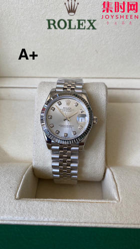 劳力士GS日志31系列 女款日志31mm 银白盘钻面 女士腕表 2236机 新品劳力士女款蚝式日志型腕表31mm 到货