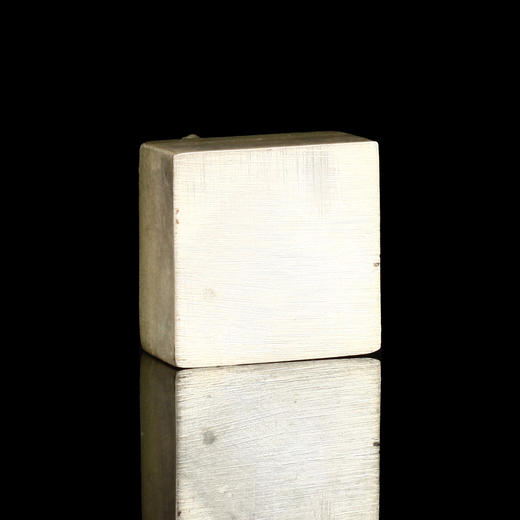 孤品016940-精品实心纯银质龟钮方章99克-2.4*2.4*3.1cm 商品图4