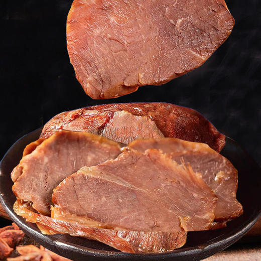 食缘卤遇·酱牛肉，10袋组合，甄选大草原优质牛肉，多味香辛料，酱卤工艺制作，鲜香入味，肉质爽嫩、酱香浓郁、浓香多汁，熟烂适口M 商品图1