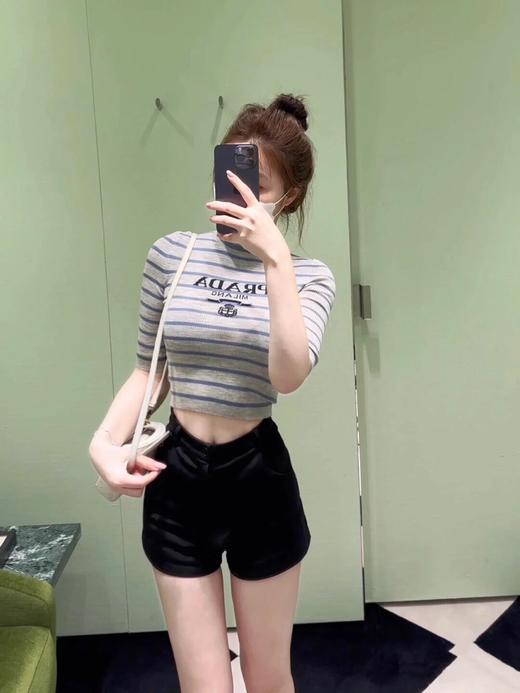 普拉达25春夏新款针织中袖（TM） 商品图3