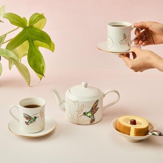 吉星蜂鸟茶县组1壶2杯2盘 壶 680ml/杯240ml 商品图2