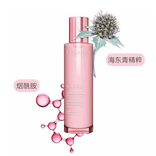 【细嫩透出光！冻龄水嫩】Clarins/娇韵诗青春赋活焕彩乳液100ml 水油平衡细腻毛孔 新期效 商品图2