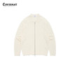 covernat韩国潮牌经典C LOGO图案拉链宽松舒适开衫2024春夏新品CO2401KT07 商品缩略图0