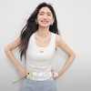 【周末秒杀】熙世界U领吊带背心女夏季2025新款通勤百搭弹力显瘦内搭外穿上衣 商品缩略图1