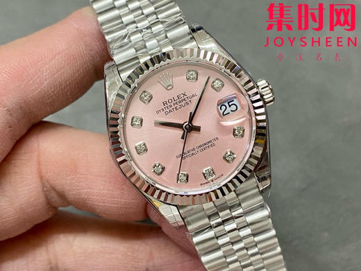 Rolex劳力士GS日志型系列 女款31mm 日志31系列 粉盘钻面 女士腕表 搭载改Cal.2236 商品图1