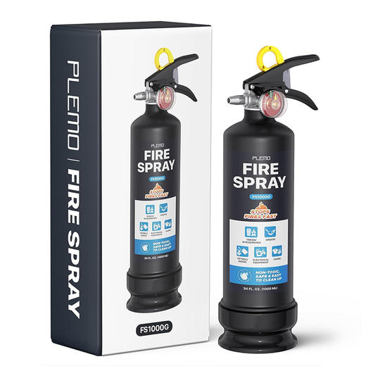 PLEMO水基灭火器大瓶钢瓶厨房桌面车载通用 商品图1