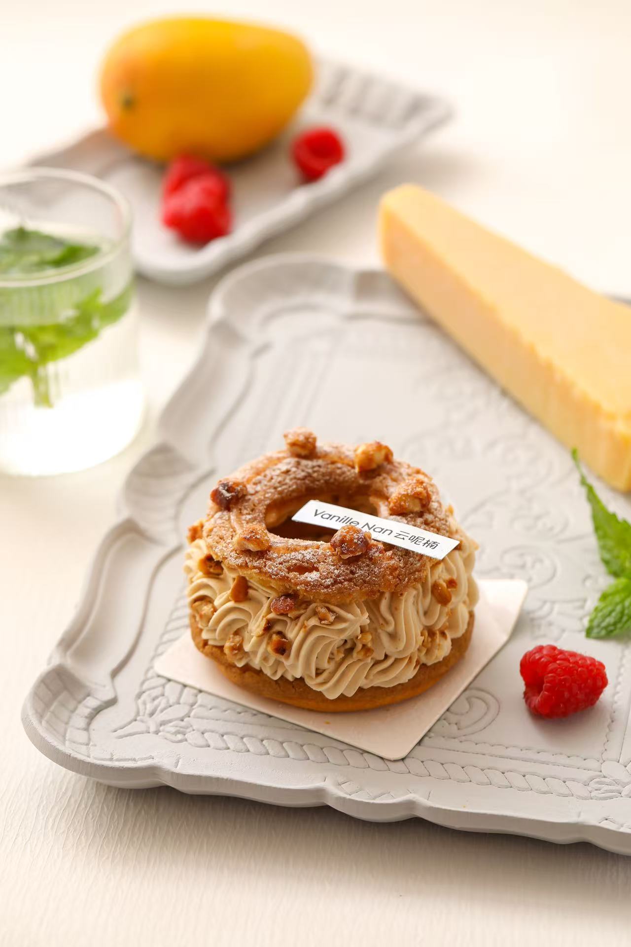 焦糖榛子车轮泡芙