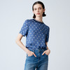 EITIE爱特爱夏季新款修身显瘦百搭印花小上衣7813519 商品缩略图2