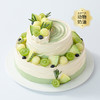 【乌龙蜜瓜】玫珑蜜瓜生日蛋糕，果茶CP新体验！脆甜蜜瓜+乌龙茶香，清爽解腻超好吃！一口沦陷，轻盈无负担！（深圳幸福西饼） 商品缩略图3