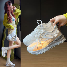 两个款式【镂空透气】夏日镂空鞋 舒适排汗不闷脚 防滑耐磨鞋底 增高显瘦 登山/跑步/健身都适合  【码数偏小，可拍大一码】