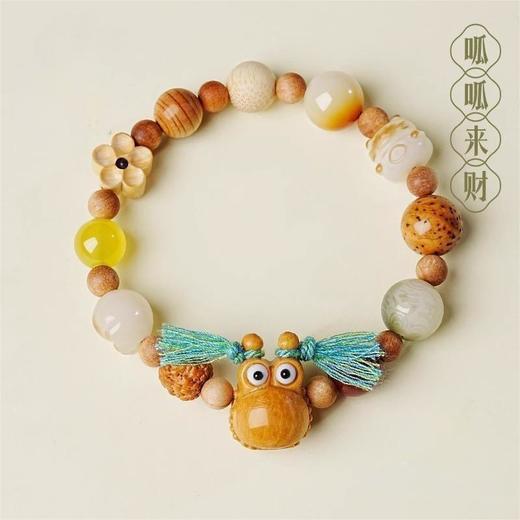 【普陀山上新】顶呱呱来财菩提手串十八籽菩提手串金刚玛瑙多宝 商品图2