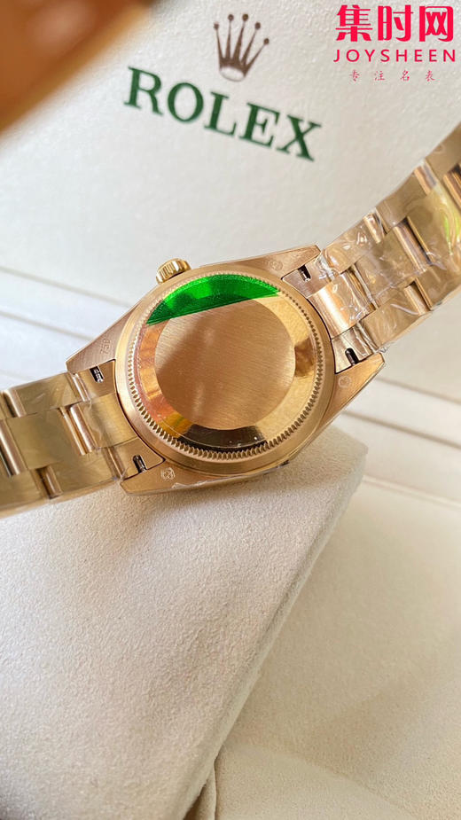 劳力士GS日志31系列 女款日志31mm 全金金盘条丁 女士腕表 2236机 新品劳力士女款蚝式日志型腕表31mm 到货 商品图7