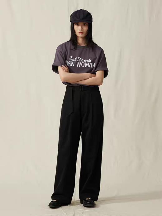 SUPERTOFU(SPTF)/CDT-SS25-T025/复古牌匾图案T恤 商品图3